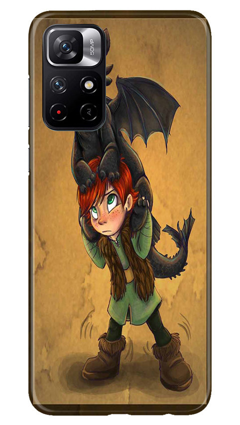 Dragon Mobile Back Case for Poco M4 Pro 5G (Design - 298)