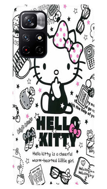 Hello Kitty Mobile Back Case for Poco M4 Pro 5G (Design - 320)