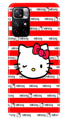 Hello Kitty Mobile Back Case for Poco M4 Pro 5G (Design - 323)