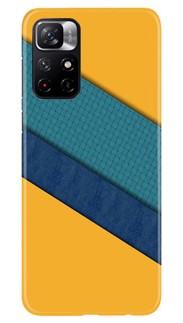 Diagonal Pattern Mobile Back Case for Poco M4 Pro 5G (Design - 329)