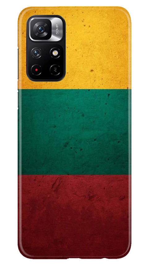 Color Pattern Mobile Back Case for Poco M4 Pro 5G (Design - 333)
