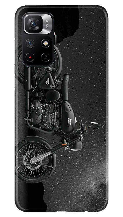 Royal Enfield Mobile Back Case for Poco M4 Pro 5G (Design - 340)