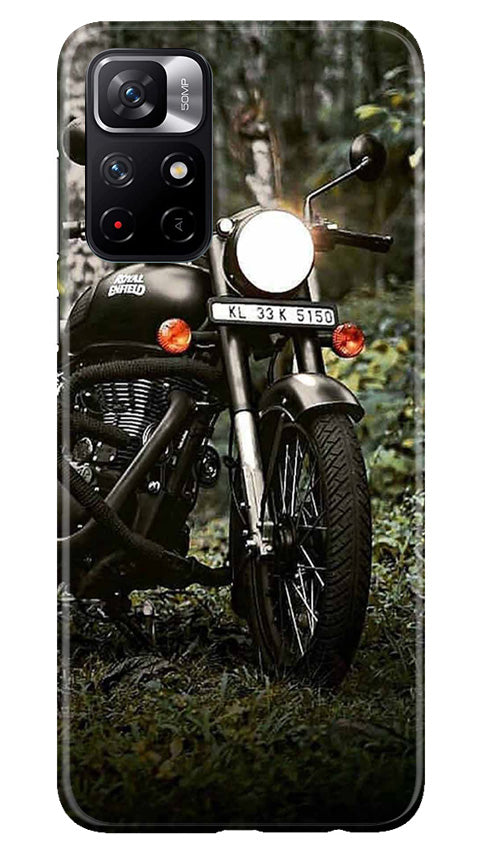 Royal Enfield Mobile Back Case for Poco M4 Pro 5G (Design - 343)