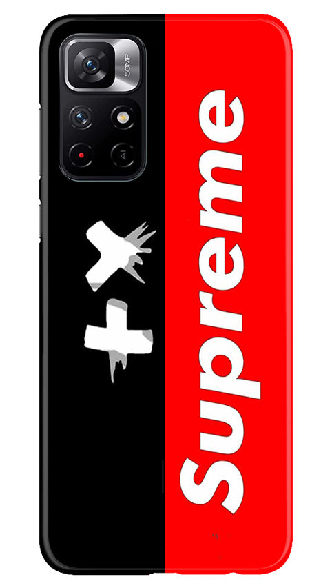 Supreme Mobile Back Case for Poco M4 Pro 5G (Design - 347)