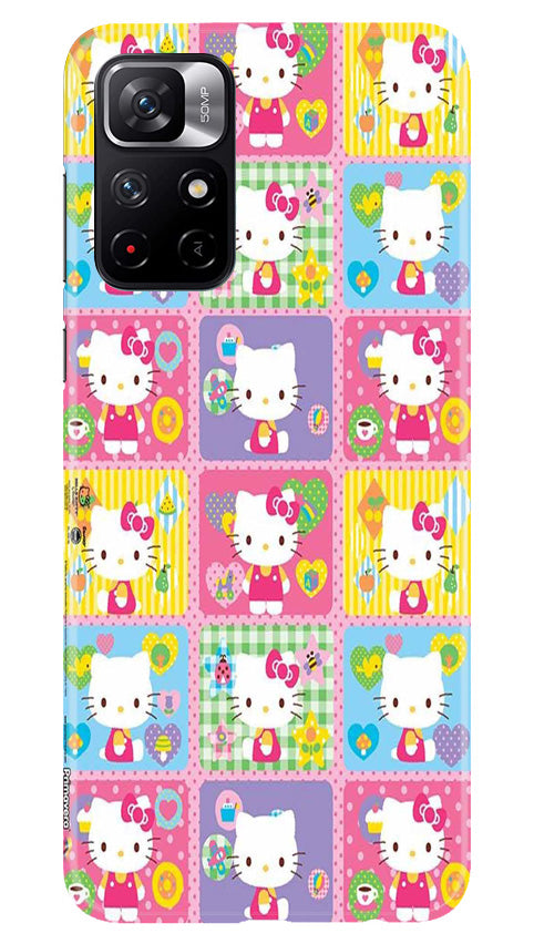 Kitty Mobile Back Case for Poco M4 Pro 5G (Design - 357)