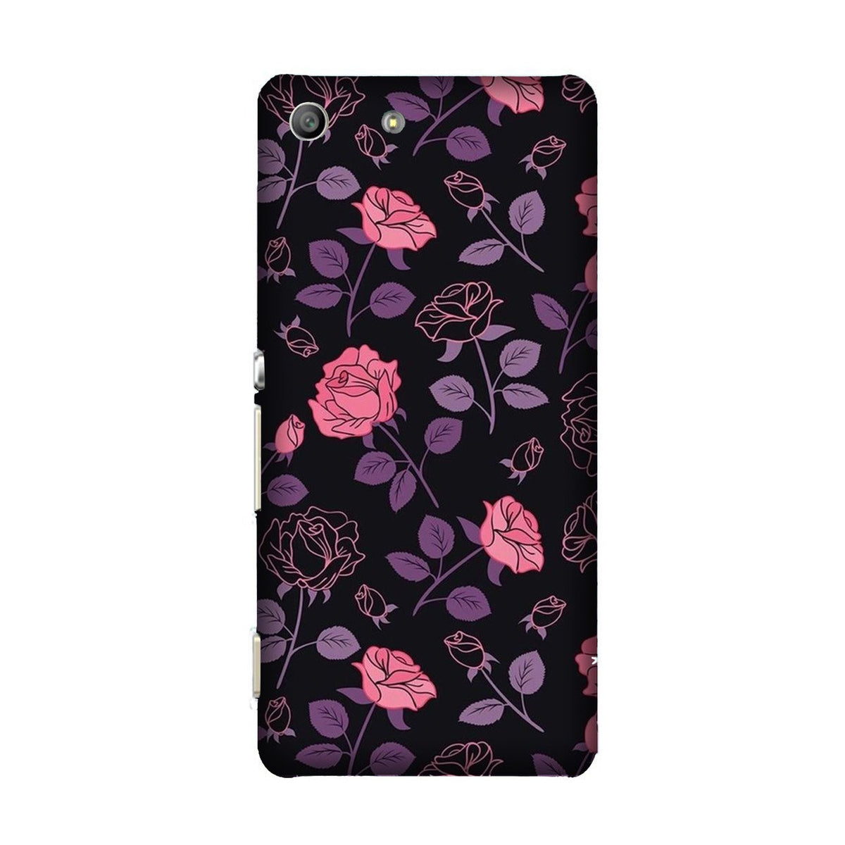 Rose Pattern Case for Sony M5