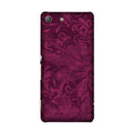 Purple Backround Case for Sony M5