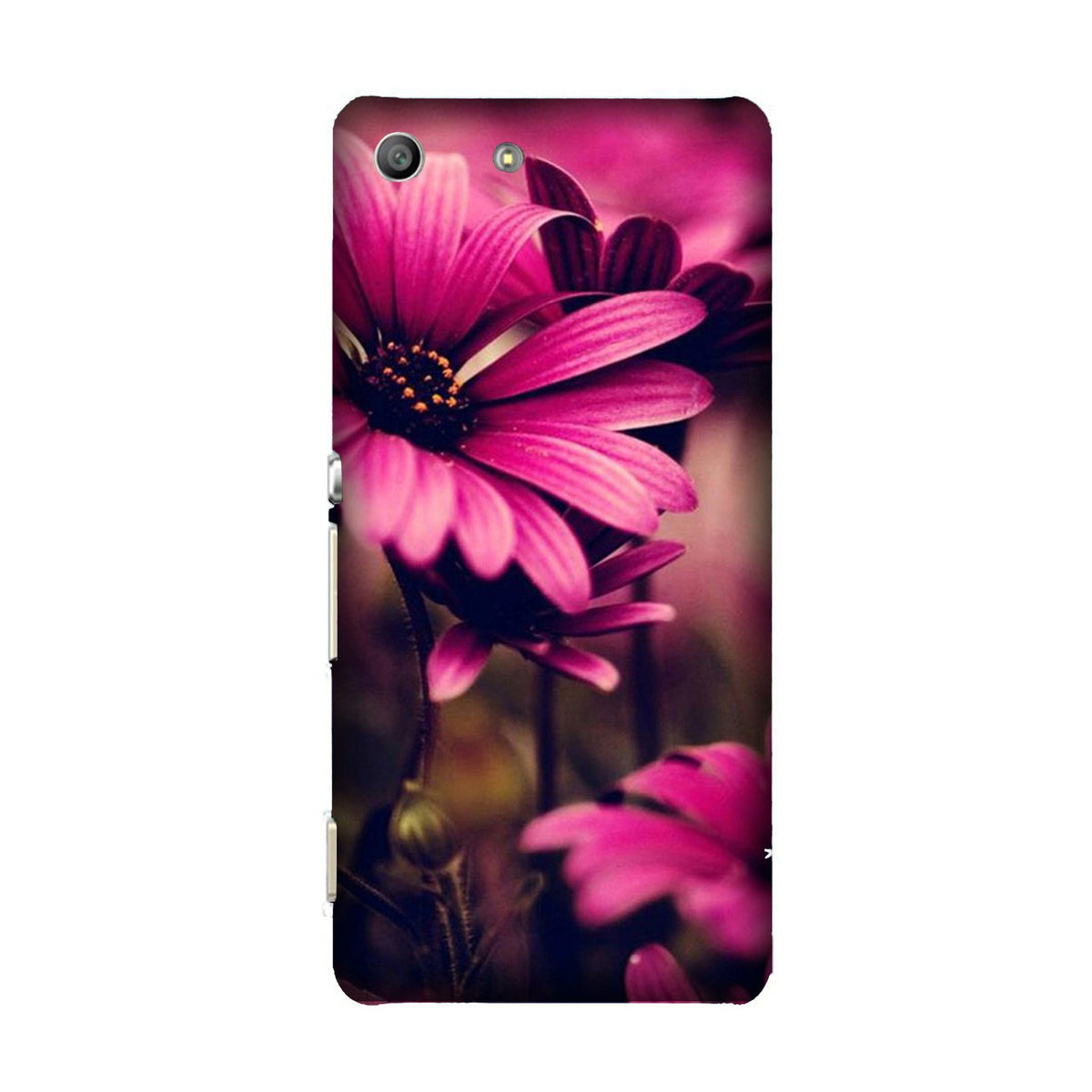 Purple Daisy Case for Sony M5