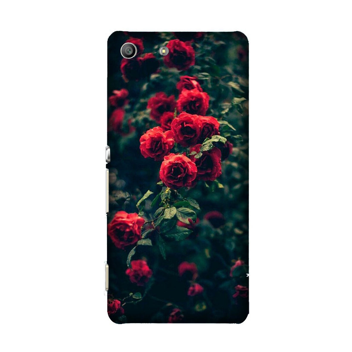 Red Rose Case for Sony M5
