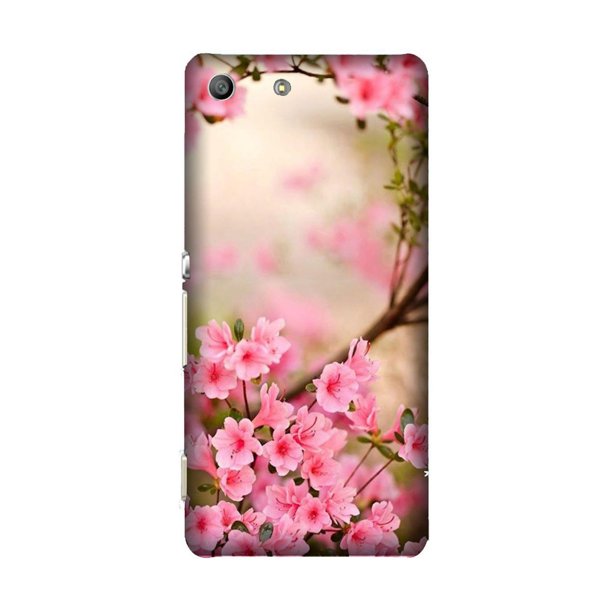 Pink flowers Case for Sony M5