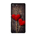 Red Hearts Case for Sony M5