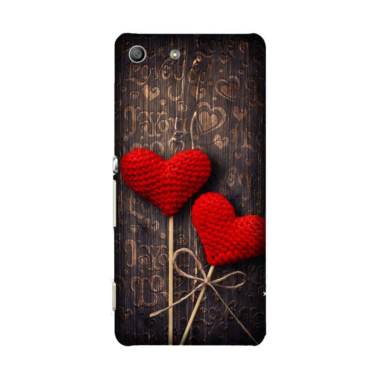 Red Hearts Case for Sony M5
