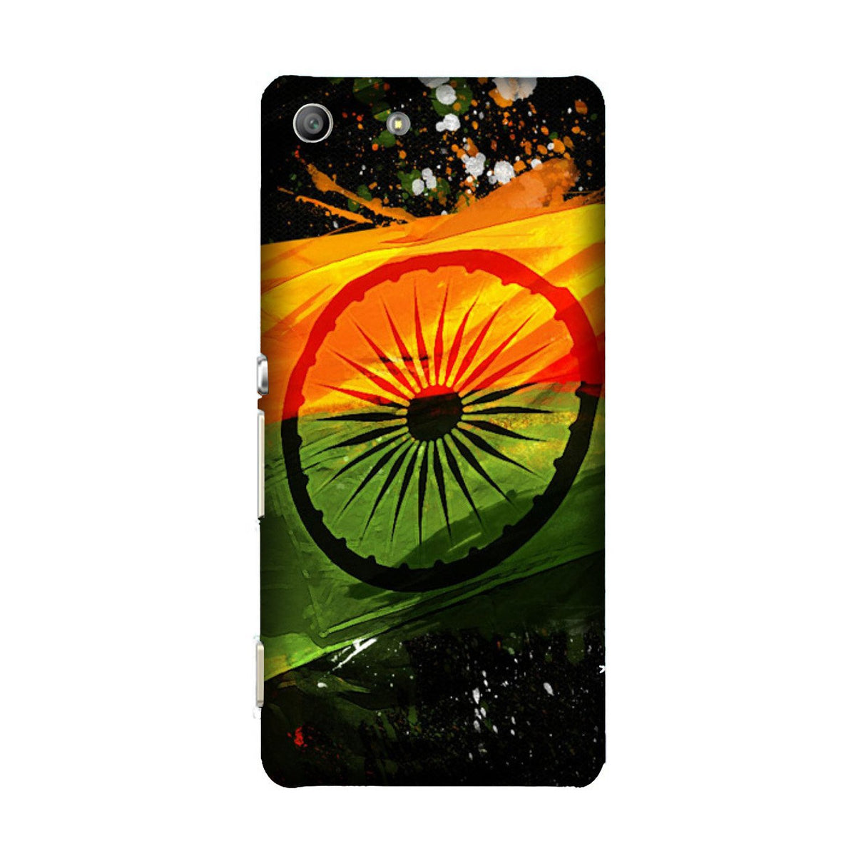Indian Flag Case for Sony M5  (Design - 137)