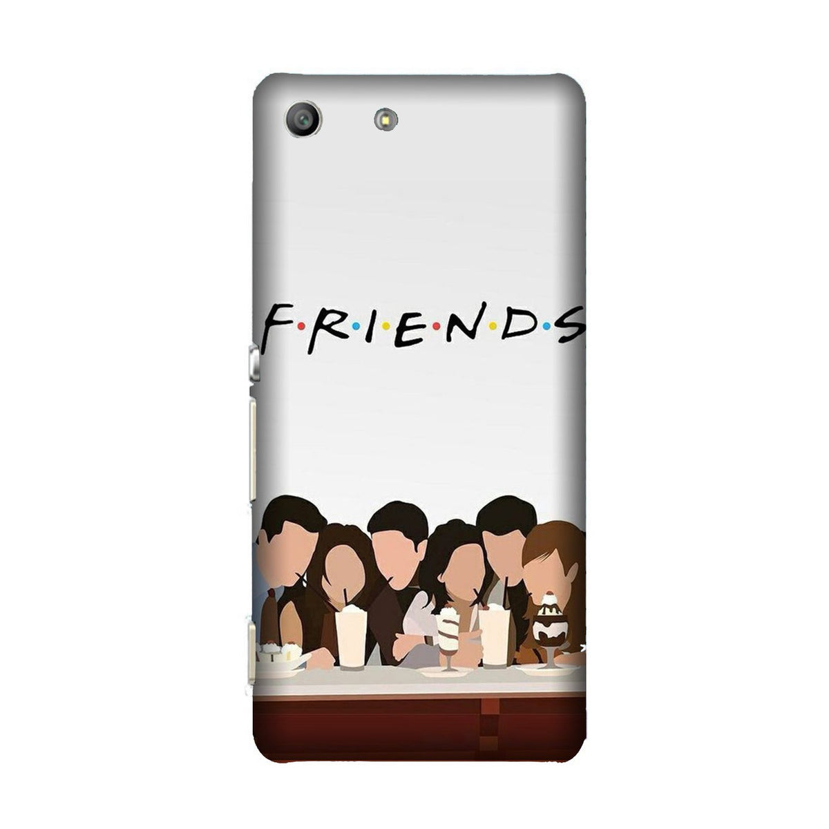 Friends Case for Sony M5 (Design - 200)