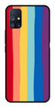Rainbow MultiColor Metal Mobile Case for Samsung Galaxy M51   (Design No -03)