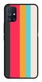 Muted Rainbow Metal Mobile Case for Samsung Galaxy A71   (Design No -31)
