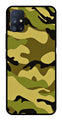 Army Pattern Metal Mobile Case for Samsung Galaxy M51   (Design No -35)