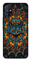 Owl Pattern Metal Mobile Case for Samsung Galaxy A71   (Design No -42)