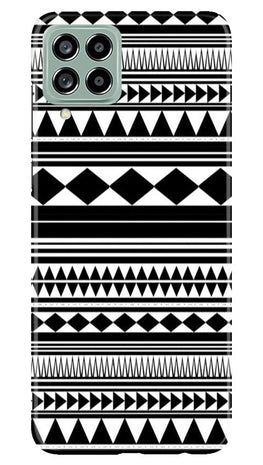 Black white Pattern Case for Samsung Galaxy M53 5G