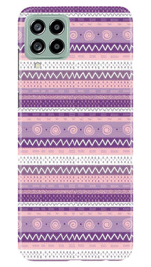 Zigzag line pattern3 Mobile Back Case for Samsung Galaxy M53 5G (Design - 11)