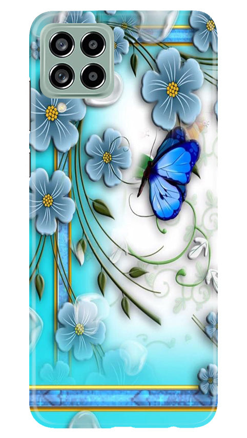 Blue Butterfly Case for Samsung Galaxy M53 5G