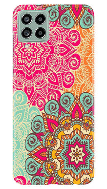 Rangoli art2 Mobile Back Case for Samsung Galaxy M53 5G (Design - 29)