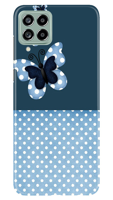 White dots Butterfly Case for Samsung Galaxy M53 5G