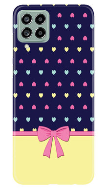 Gift Wrap5 Mobile Back Case for Samsung Galaxy M53 5G (Design - 40)