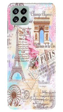 Paris Eiftel Tower Mobile Back Case for Samsung Galaxy M53 5G (Design - 54)