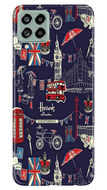 Love London Mobile Back Case for Samsung Galaxy M53 5G (Design - 75)
