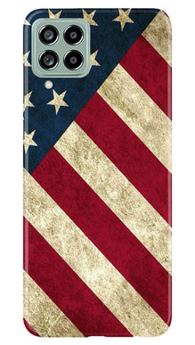 America Mobile Back Case for Samsung Galaxy M53 5G (Design - 79)