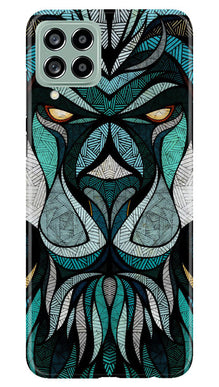 Lion Mobile Back Case for Samsung Galaxy M53 5G (Design - 97)