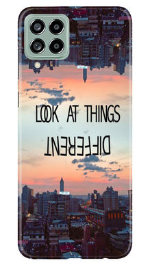 Look at things different Mobile Back Case for Samsung Galaxy M53 5G (Design - 99)