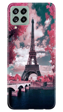 Eiffel Tower Mobile Back Case for Samsung Galaxy M53 5G  (Design - 101)