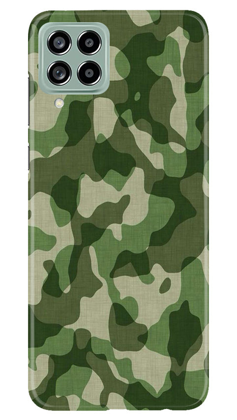 Army Camouflage Case for Samsung Galaxy M53 5G(Design - 106)