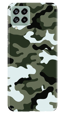 Army Camouflage Mobile Back Case for Samsung Galaxy M53 5G  (Design - 108)