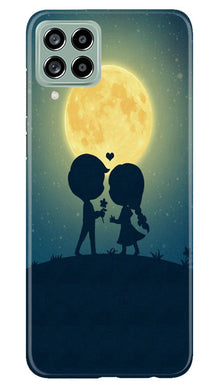 Love Couple Mobile Back Case for Samsung Galaxy M53 5G  (Design - 109)