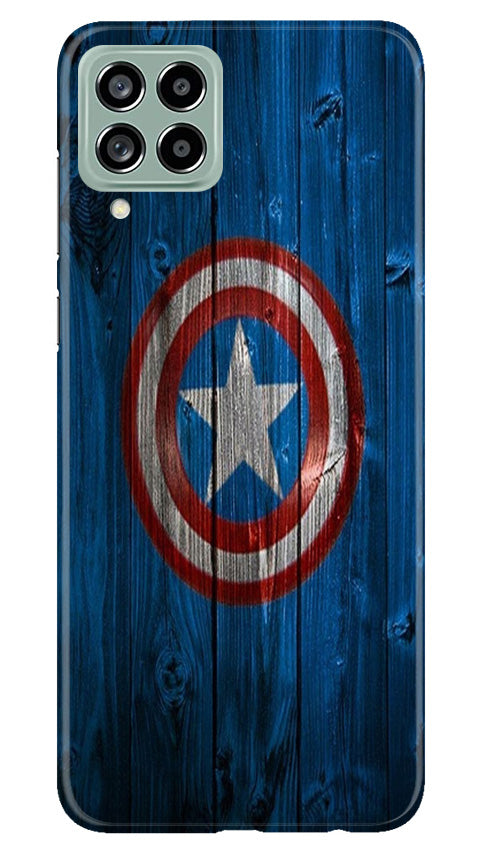 Captain America Superhero Case for Samsung Galaxy M53 5G(Design - 118)