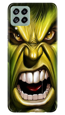 Hulk Superhero Mobile Back Case for Samsung Galaxy M53 5G  (Design - 121)