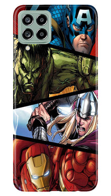Avengers Superhero Mobile Back Case for Samsung Galaxy M53 5G  (Design - 124)