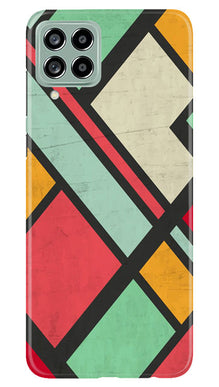 Boxes Mobile Back Case for Samsung Galaxy M53 5G (Design - 156)