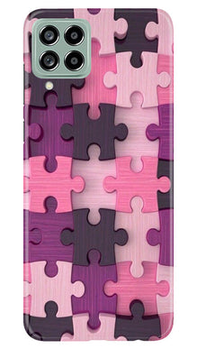 Puzzle Mobile Back Case for Samsung Galaxy M53 5G (Design - 168)