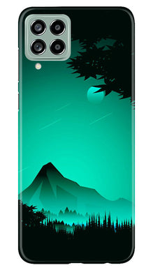 Moon Mountain Mobile Back Case for Samsung Galaxy M53 5G (Design - 173)