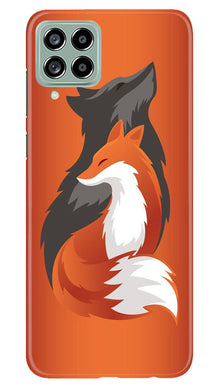 Wolf  Mobile Back Case for Samsung Galaxy M53 5G (Design - 193)