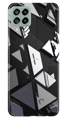 Modern Art Mobile Back Case for Samsung Galaxy M53 5G (Design - 199)