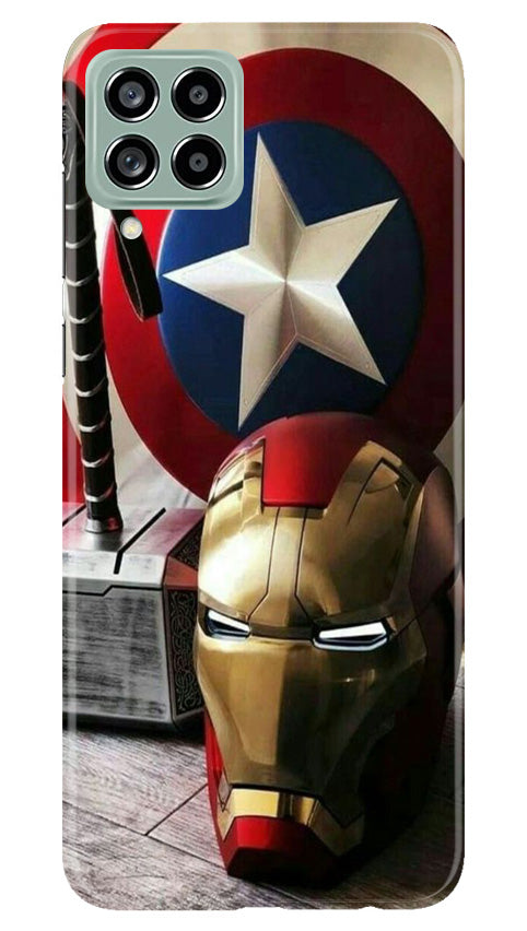Ironman Captain America Case for Samsung Galaxy M53 5G (Design No. 223)