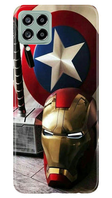 Ironman Captain America Mobile Back Case for Samsung Galaxy M53 5G (Design - 223)