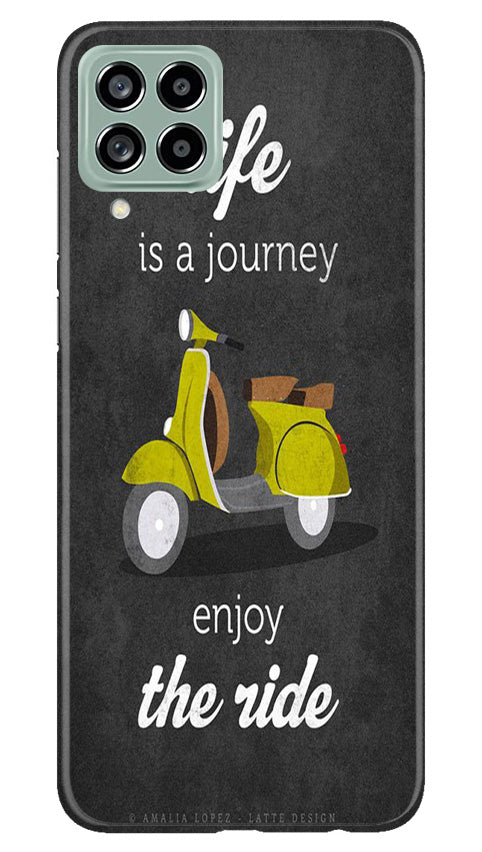 Life is a Journey Case for Samsung Galaxy M53 5G (Design No. 230)