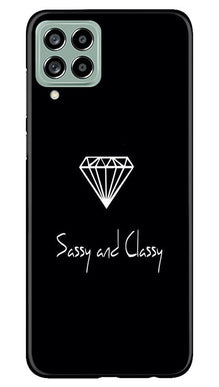 Sassy and Classy Mobile Back Case for Samsung Galaxy M53 5G (Design - 233)