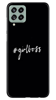 #GirlBoss Mobile Back Case for Samsung Galaxy M53 5G (Design - 235)